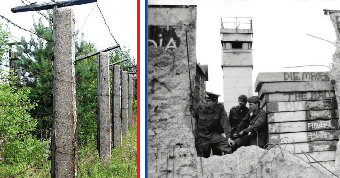 The frigid origin of the Iron Curtain