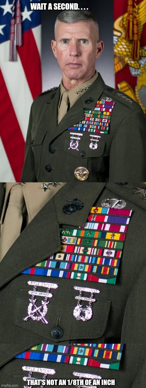 commandant ribbons