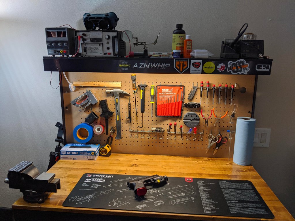 gunsmithing workbench