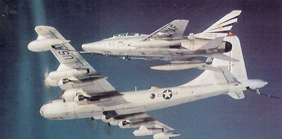 The first nuclear bomber became a tanker for fighter jets