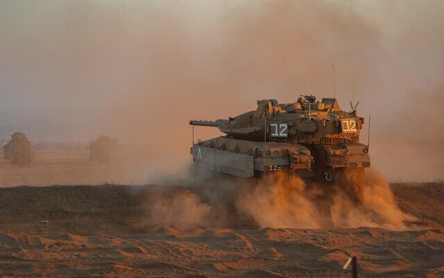 Israel’s latest tank was just in time for the Hamas war