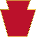 The insignia of the 28th Infantry Division