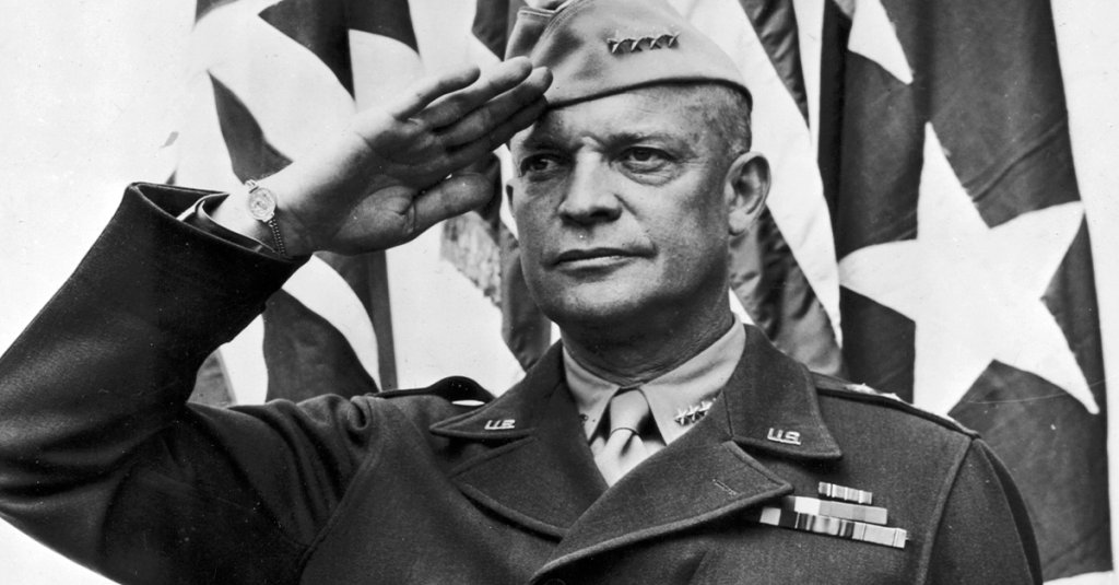 eisenhower stress postwar world