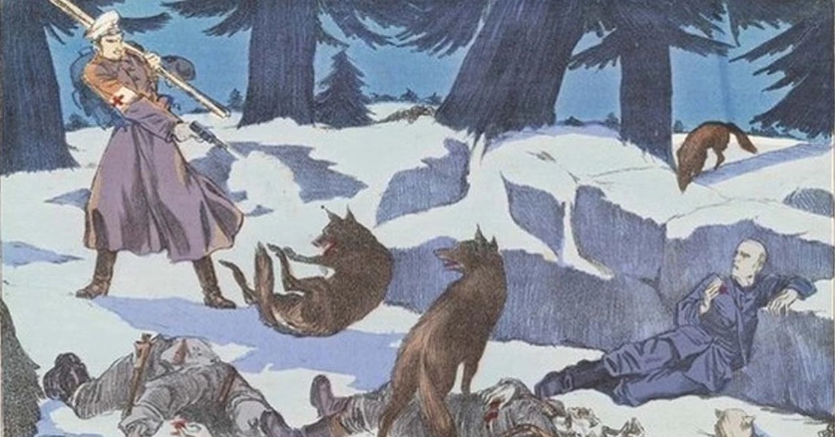 Enemy armies teamed up for the ‘Wolf Truce’ in the middle of World War I