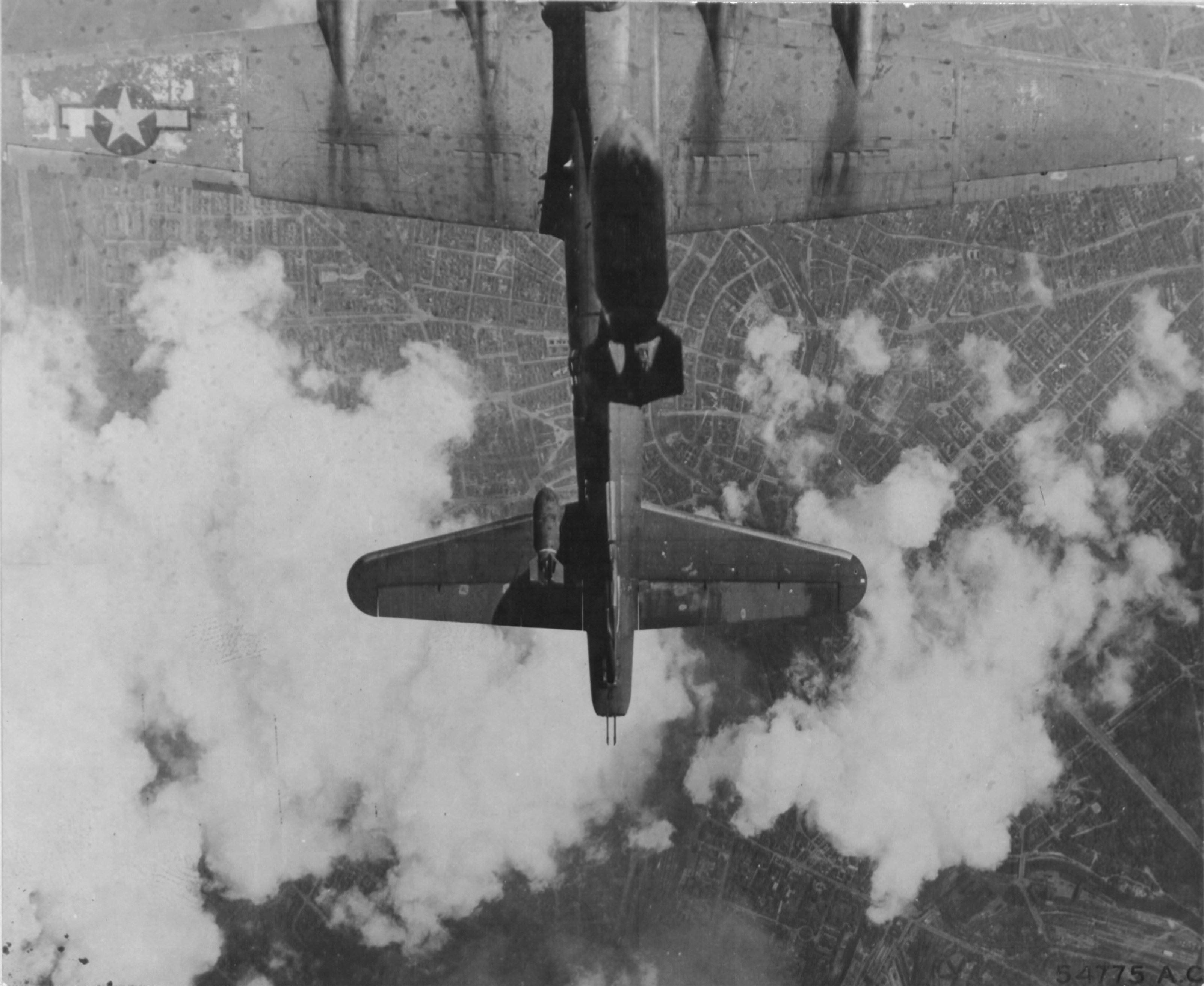 b-17 bombing