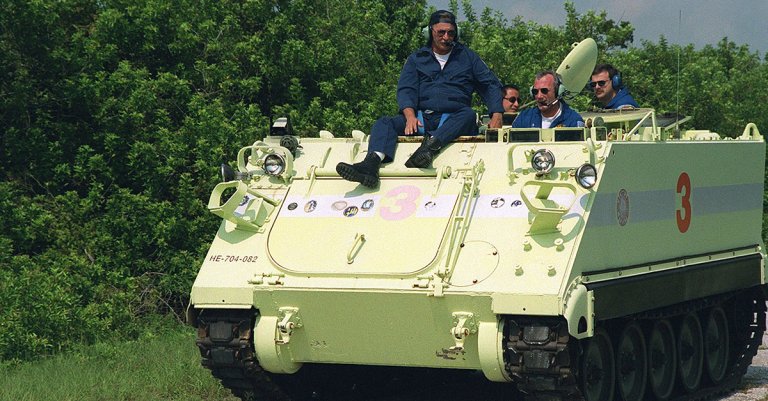 NASA M113 firefighter APC