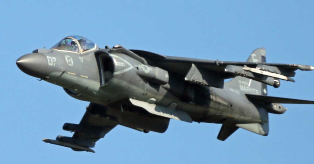 first jump jet harrier II