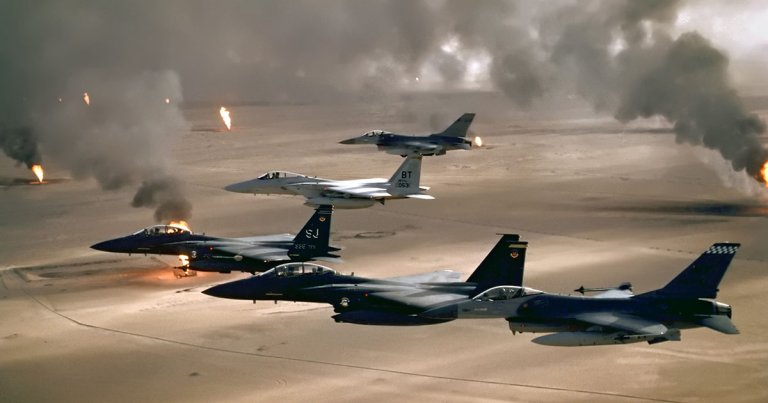 Gulf war facts air force