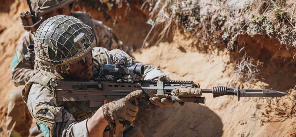 Iraq war bayonet charge British troops