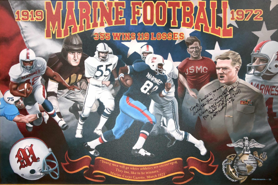 Marine Corps football program usmc