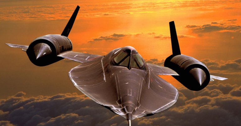 SR-71 blackbird revealed getty