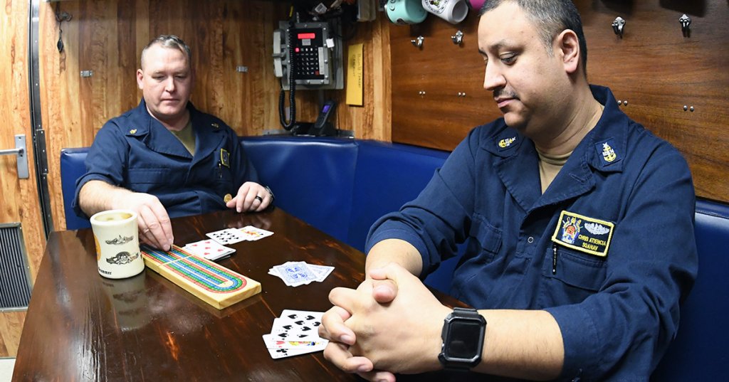 cribbage navy sailors today