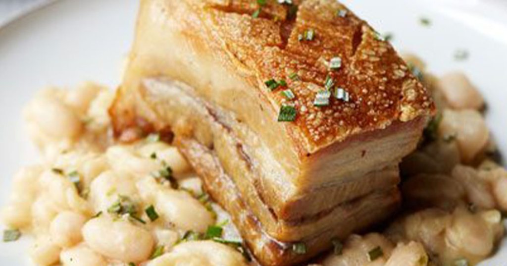 pork confit and beans civil war food