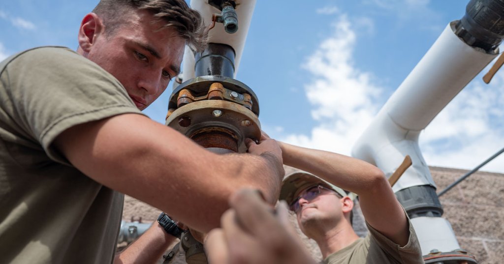 skilled trades hvac usaf