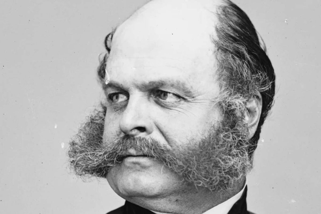 Civil War beards Ambrose Burnside