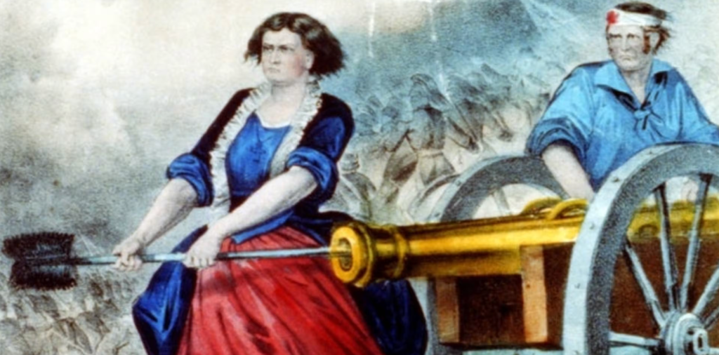 military spouse molly pitcher cannon