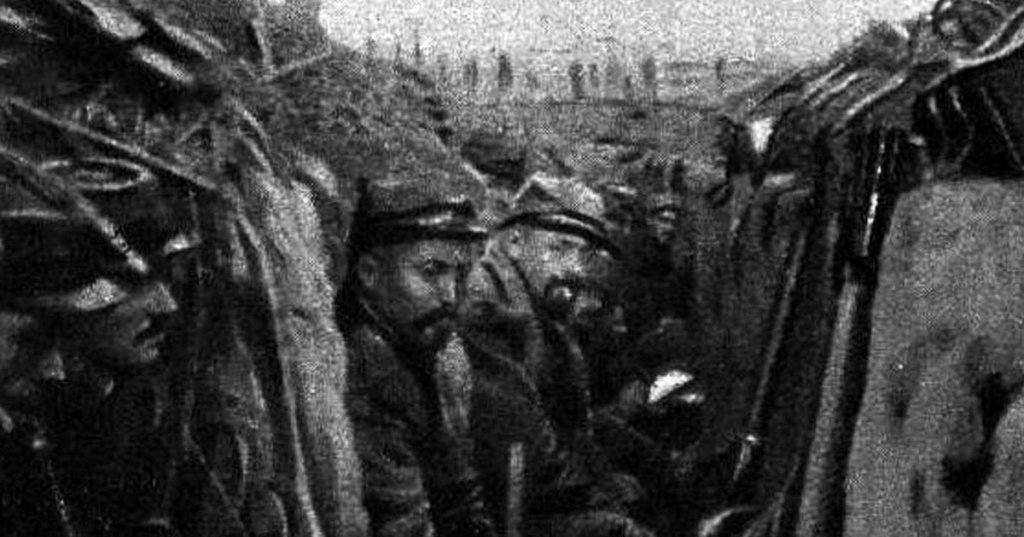 world war I trench