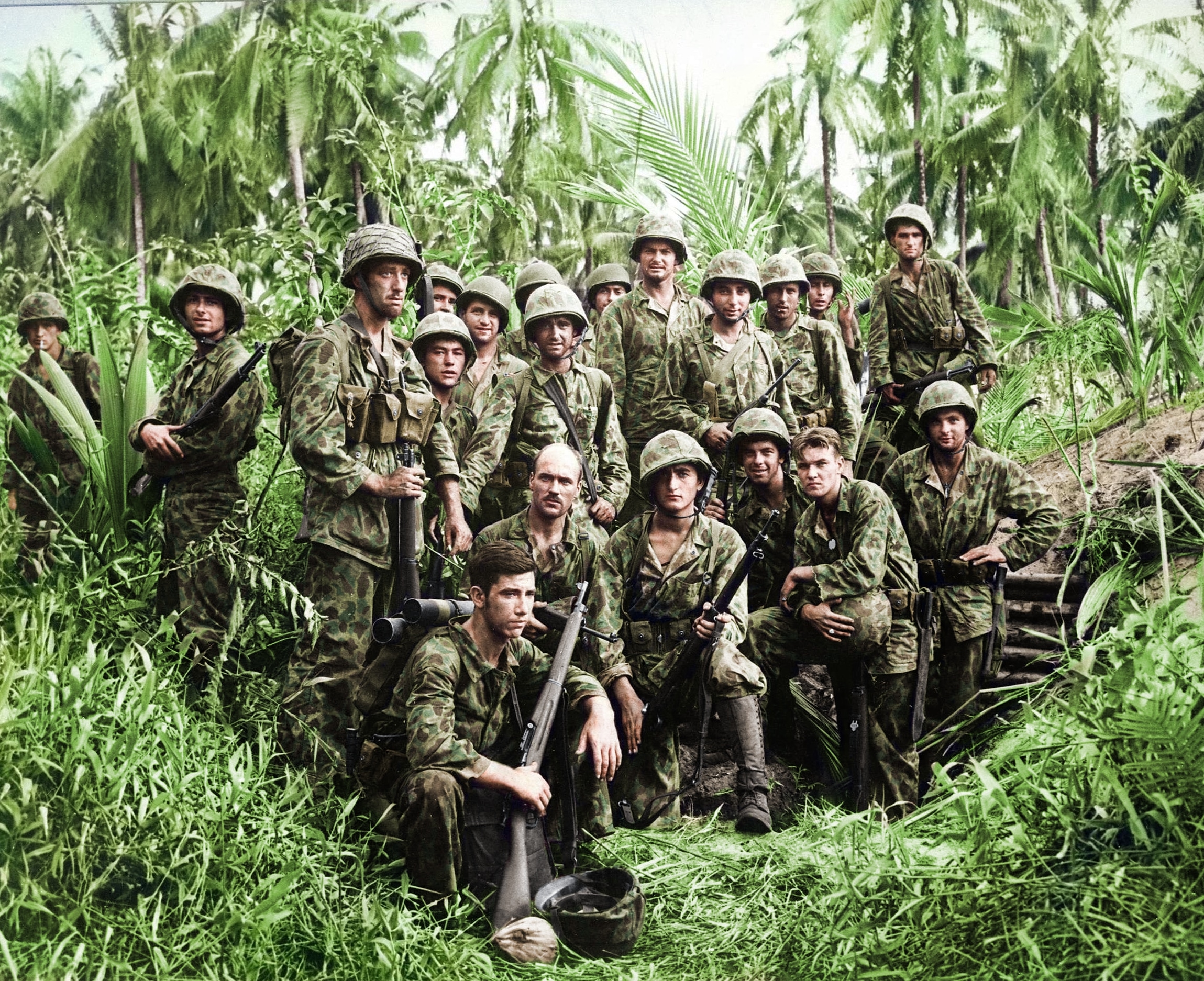 beretta Marine Corps frogskin camo World War II