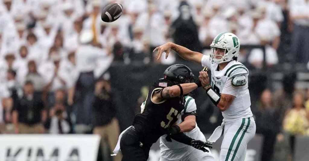 Oct 11, 2025; West Point, New York, USA; Charlotte 49ers quarterback Grayson Loftis (12) throws a pass against the Army Black Knights during the second half at Michie Stadium.