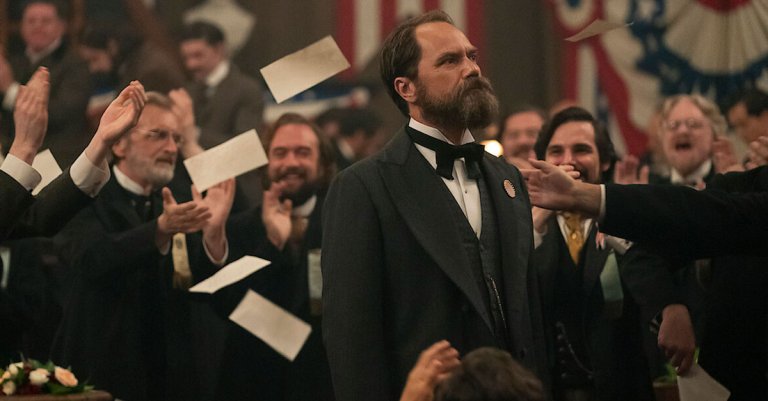Michael Shannon stars as James Garfield in the Netflix series "Death By Lightning."