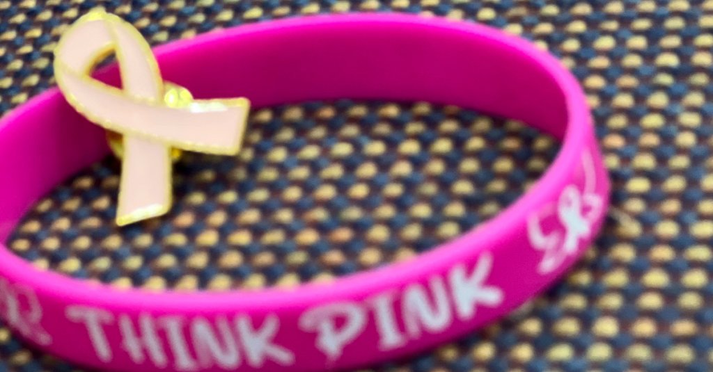 milspouse breast cancer pink bracelet artistically grace