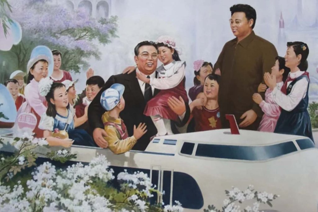 north korea love Kim il sung