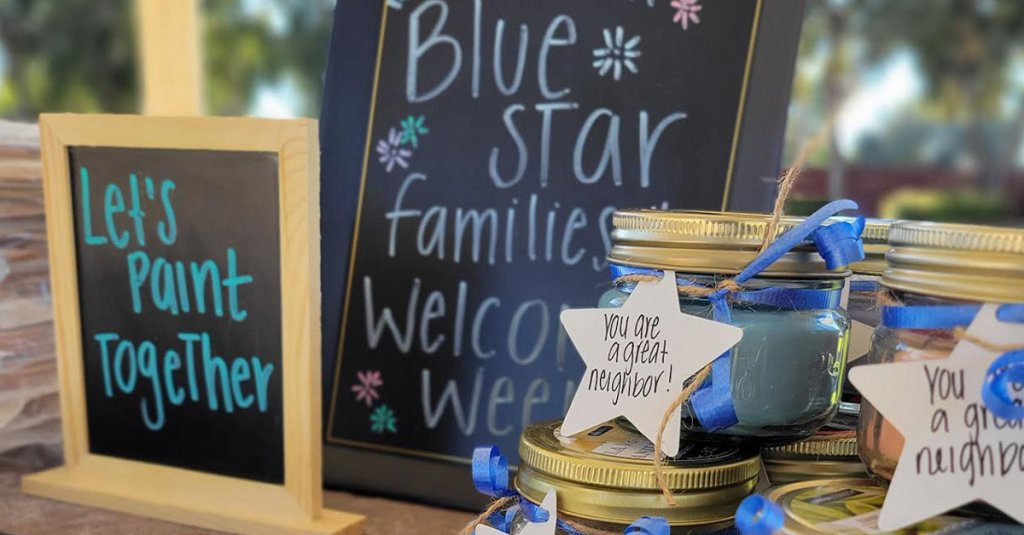 pcs support blue star families welcome week