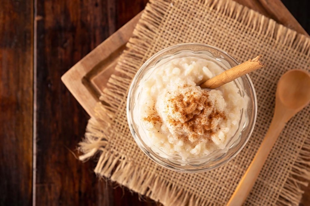 ration recipes in article rice pudding shutterstock