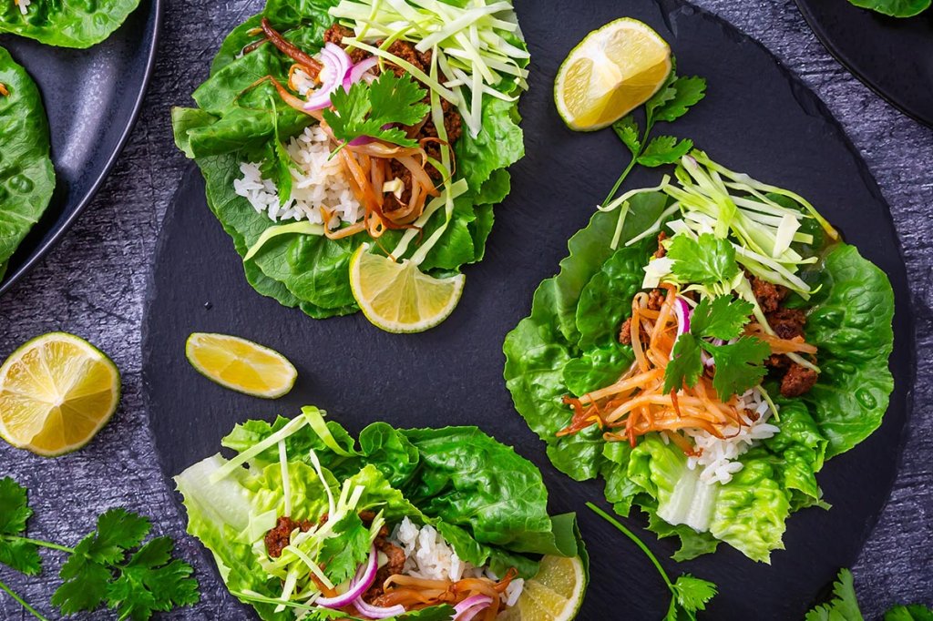 ration recipes lettuce wraps shutterstock