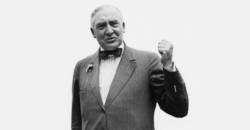 warren g harding choked out charles forbes veterans bureau