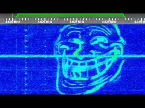 secret Russian radio transmission troll face