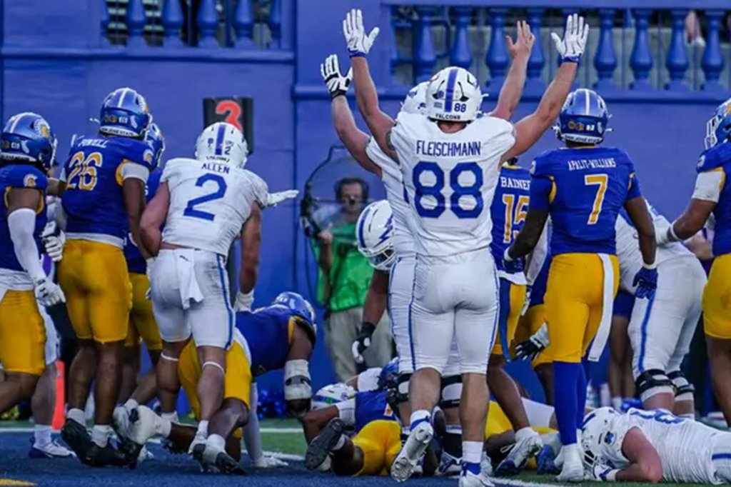 academy football air force touchdown
