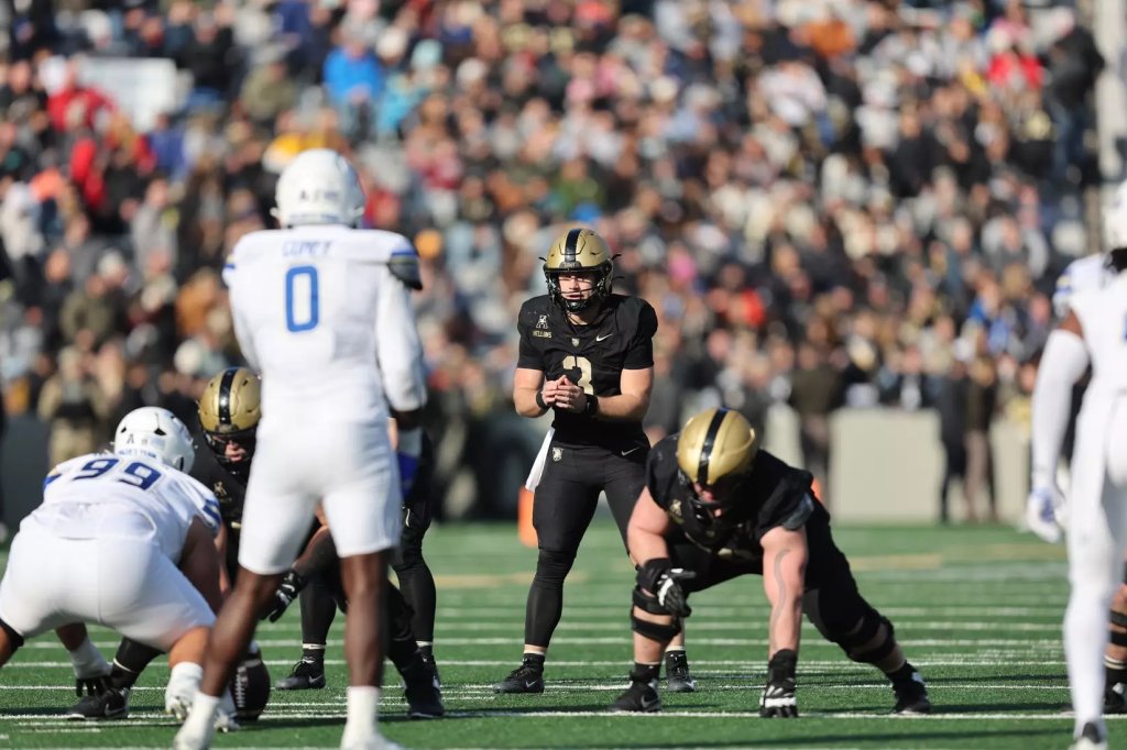 academy football army qb