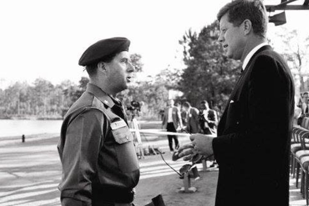 black seminole green beret jfk army