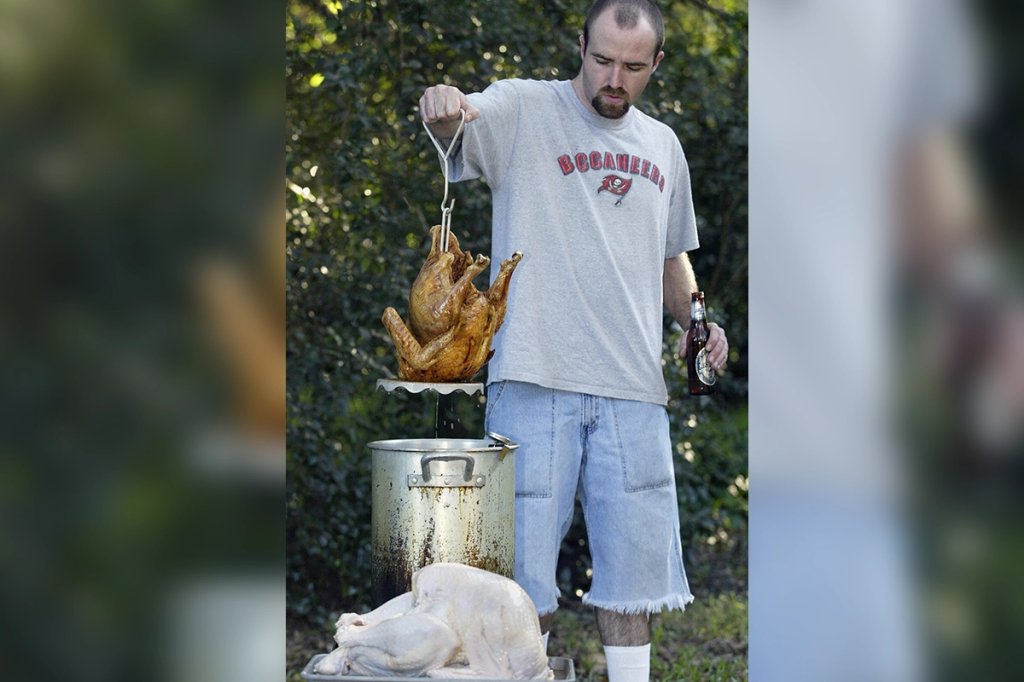 deep fry turkey experts getty