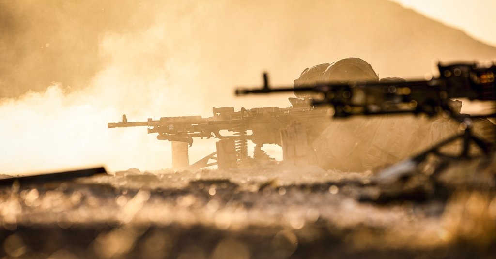 m24b line of fire dvids Norwegian soldiers of the Telemark Battalion, fire the FN Mag weapon systems during a joint live fire range exercise at Al Asad Air Base, Iraq, May 27, 2020. Coalition forces’ training is used to enhance base defense operations to provide better security in Iraq. (U.S. Army photo by Spc. Derek Mustard)