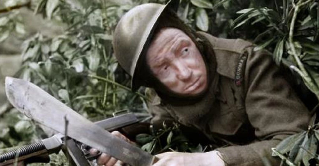 machete weapon british soldier army museum