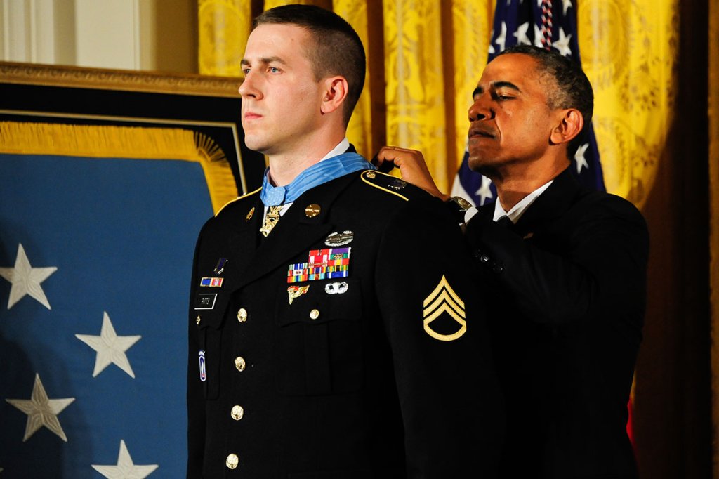 medal of honor ryan pitts obama ceremony army