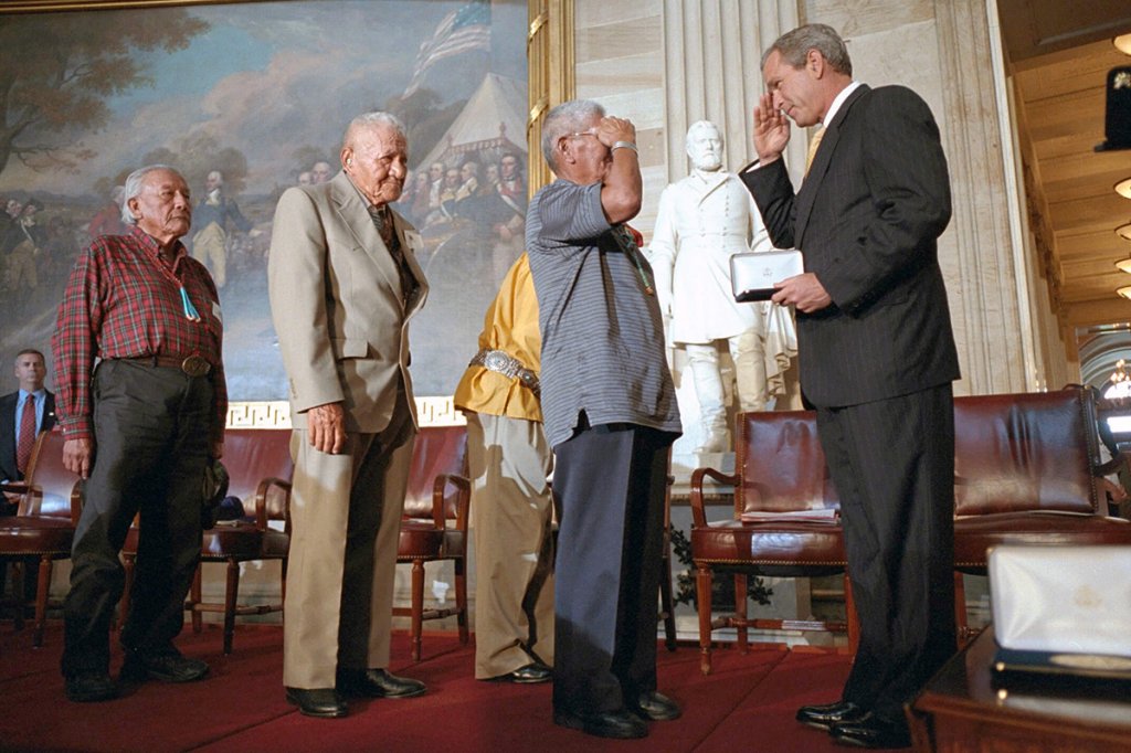 native american warriors bush code talkers smithsonian
