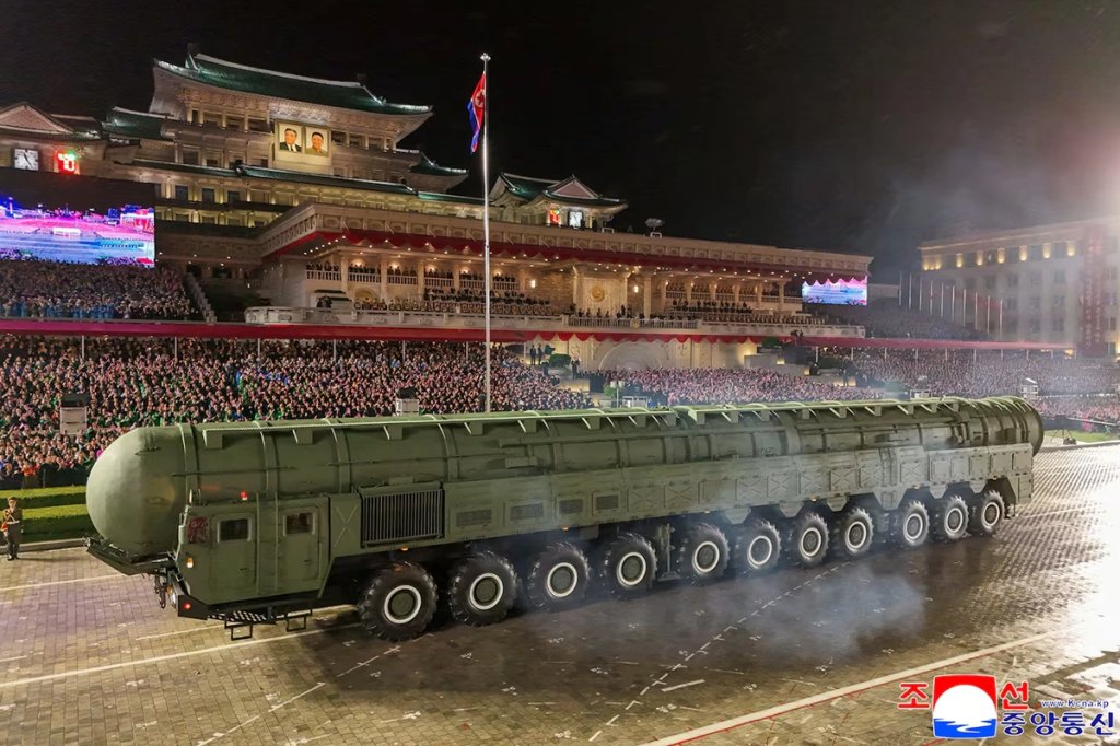 north korea intercontinental ballistic missile hwasong 20 kcna
