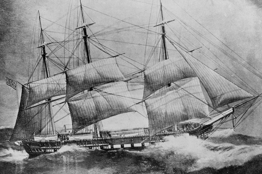 original six frigates uss congress navy
