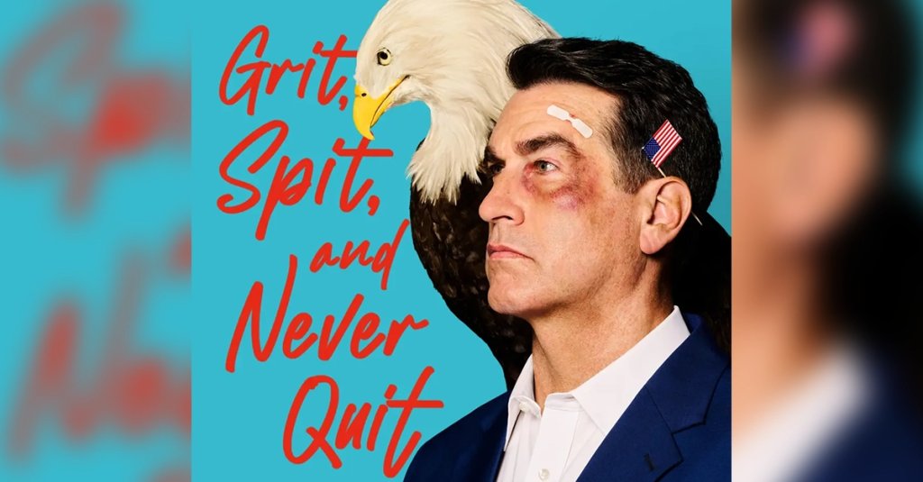 rob riggle memoir grit spit never quit cover