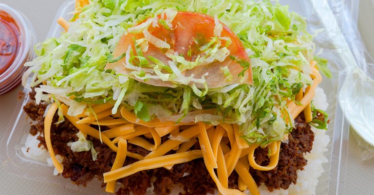 taco rice okinawa shutterstock