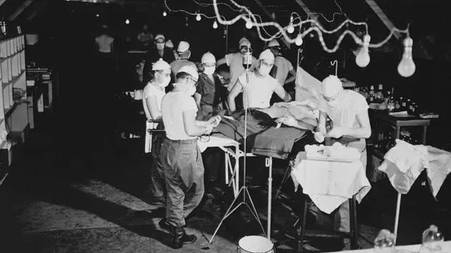 MASH units 8209th-mobile-army-surgical-hospital-august-4-1952- korean war nara