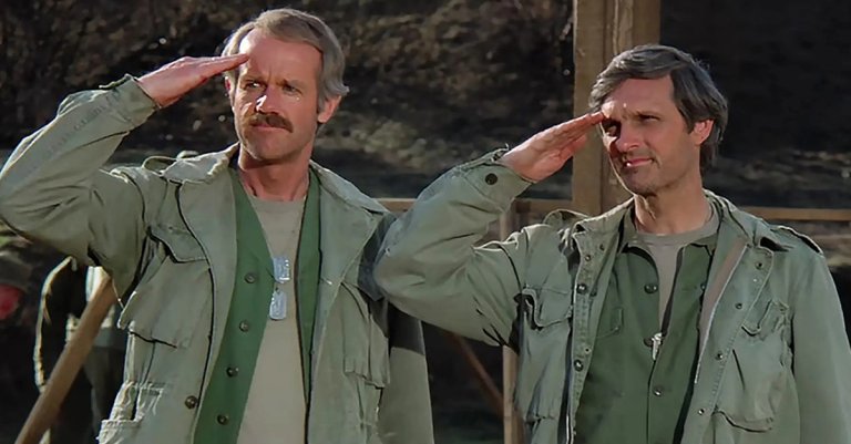 MASH units BJ and Hawkeye 20th century studios