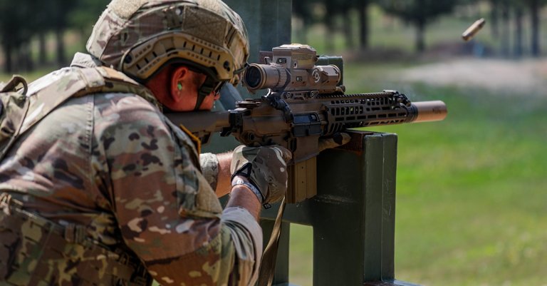 army infantry xm7 range dvids