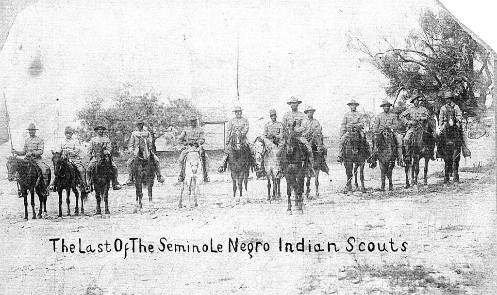 black seminole scouts army