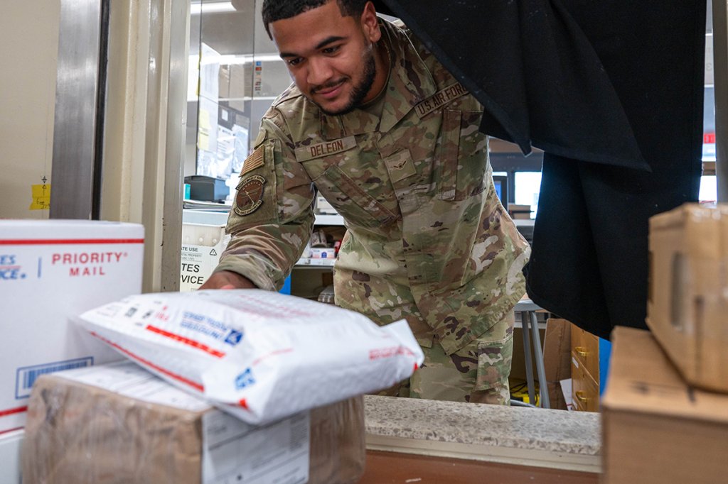 christmas care package ideas postal clerk dvids