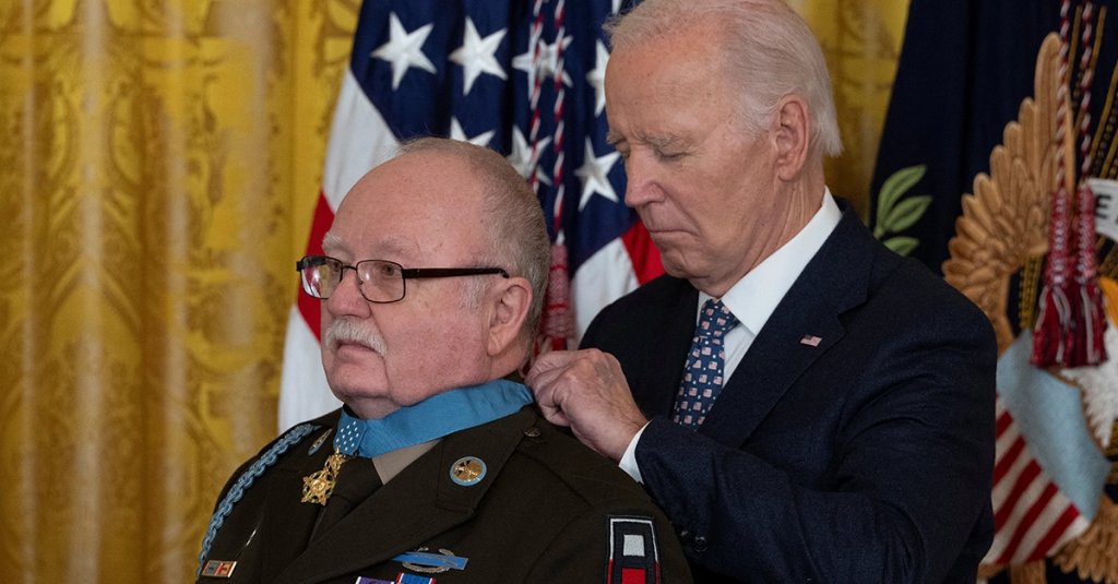 good news stories 2025 david medal of honor getty