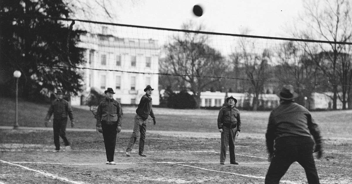 Herbert Hoover embraced ‘Hooverball’ to stay fit amid economic turmoil